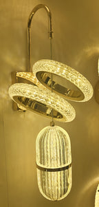 Luxury Crystal LED Wall Light