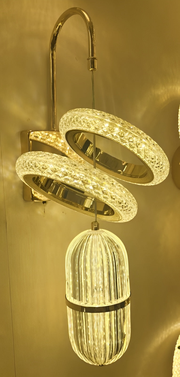 Luxury Crystal LED Wall Light
