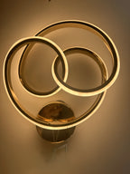 Modern Triple Ring LED Wall Light