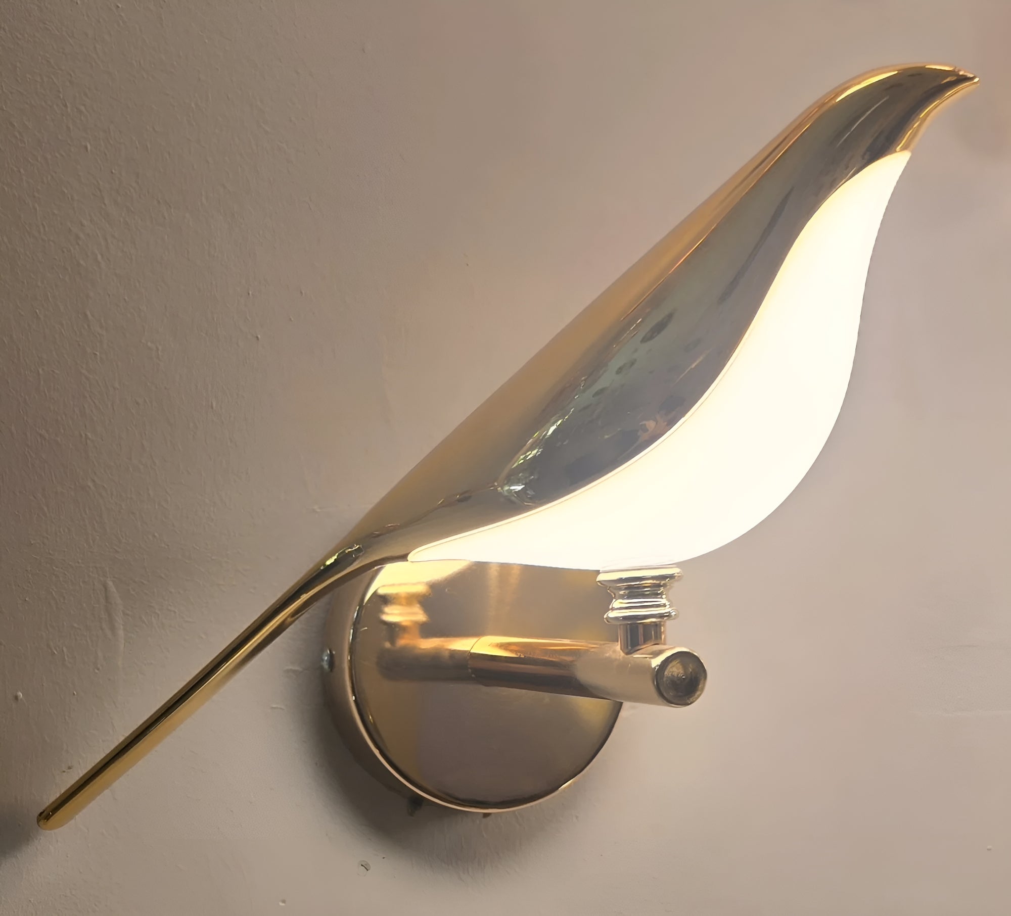 Modern Gold LED Pendant Light