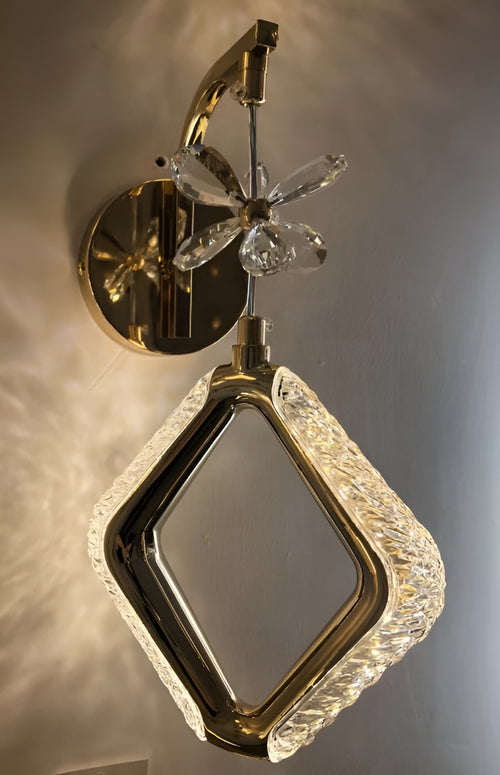 Luxury Crystal Diamond LED Wall Light