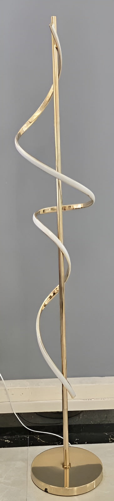Modern Spiral LED Floor Lamp