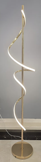 Modern Spiral LED Floor Lamp