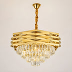 Modern Gold LED Pendant Chandelier