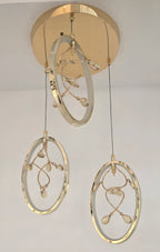 Luxury Gold Hanging Chandelie