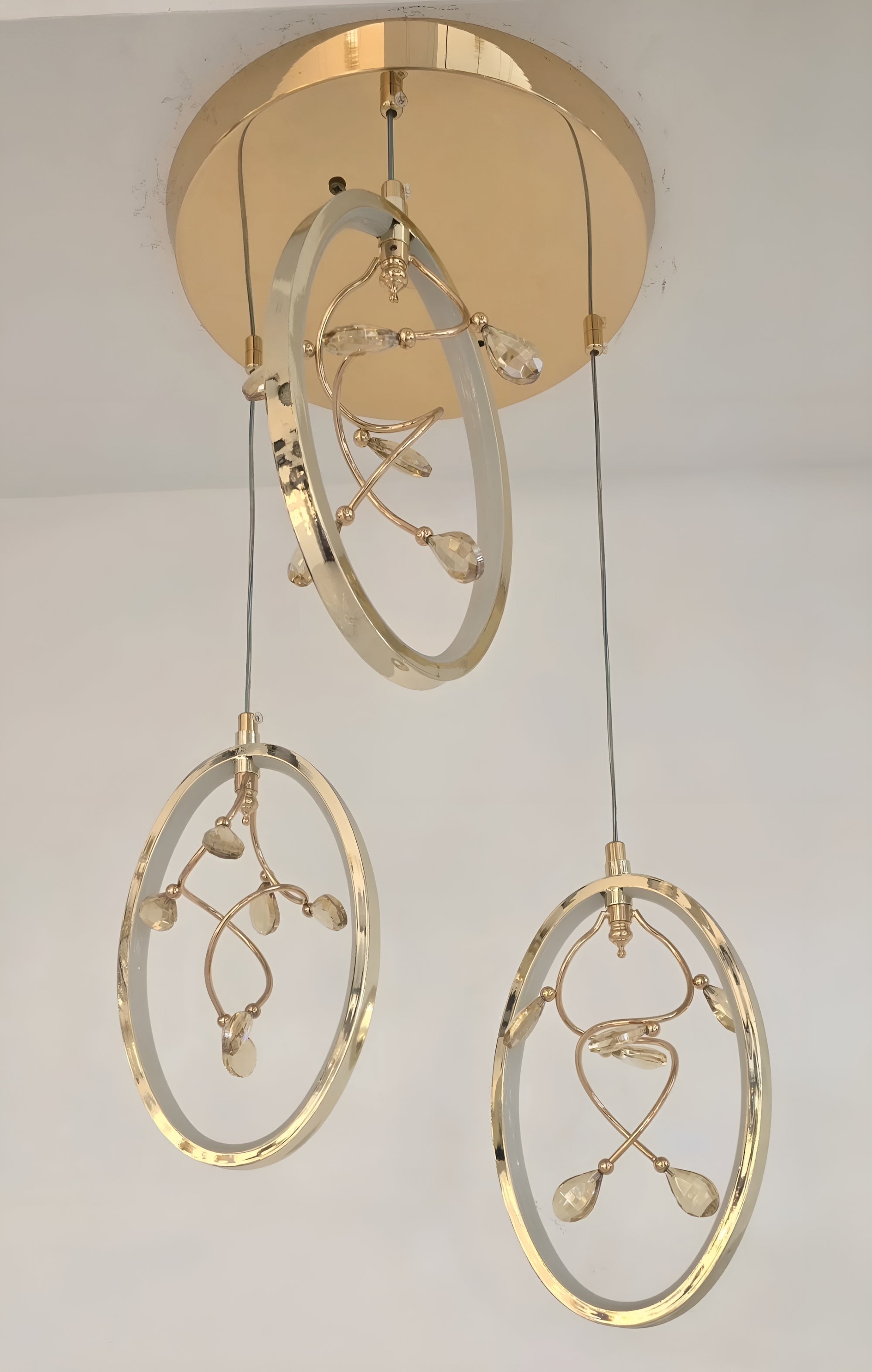 Luxury Gold Hanging Chandelie