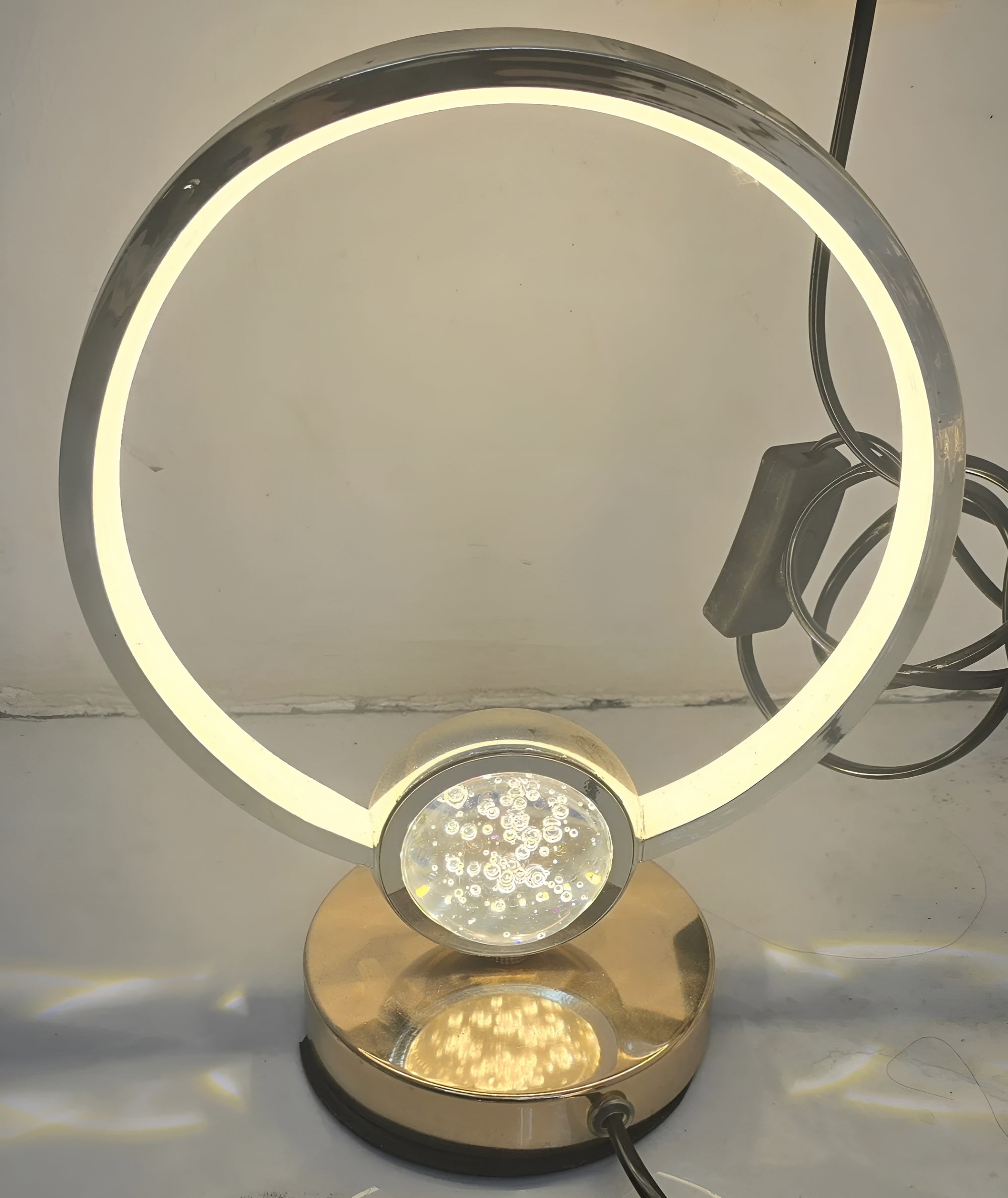 Modern LED Ring Table Lamp