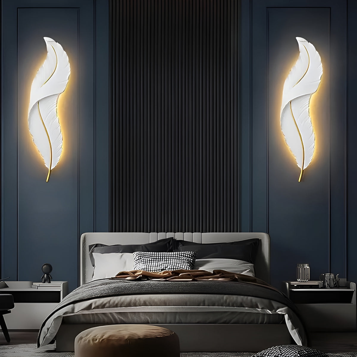 Decorative LED Leaf Indoor Wall Lamp