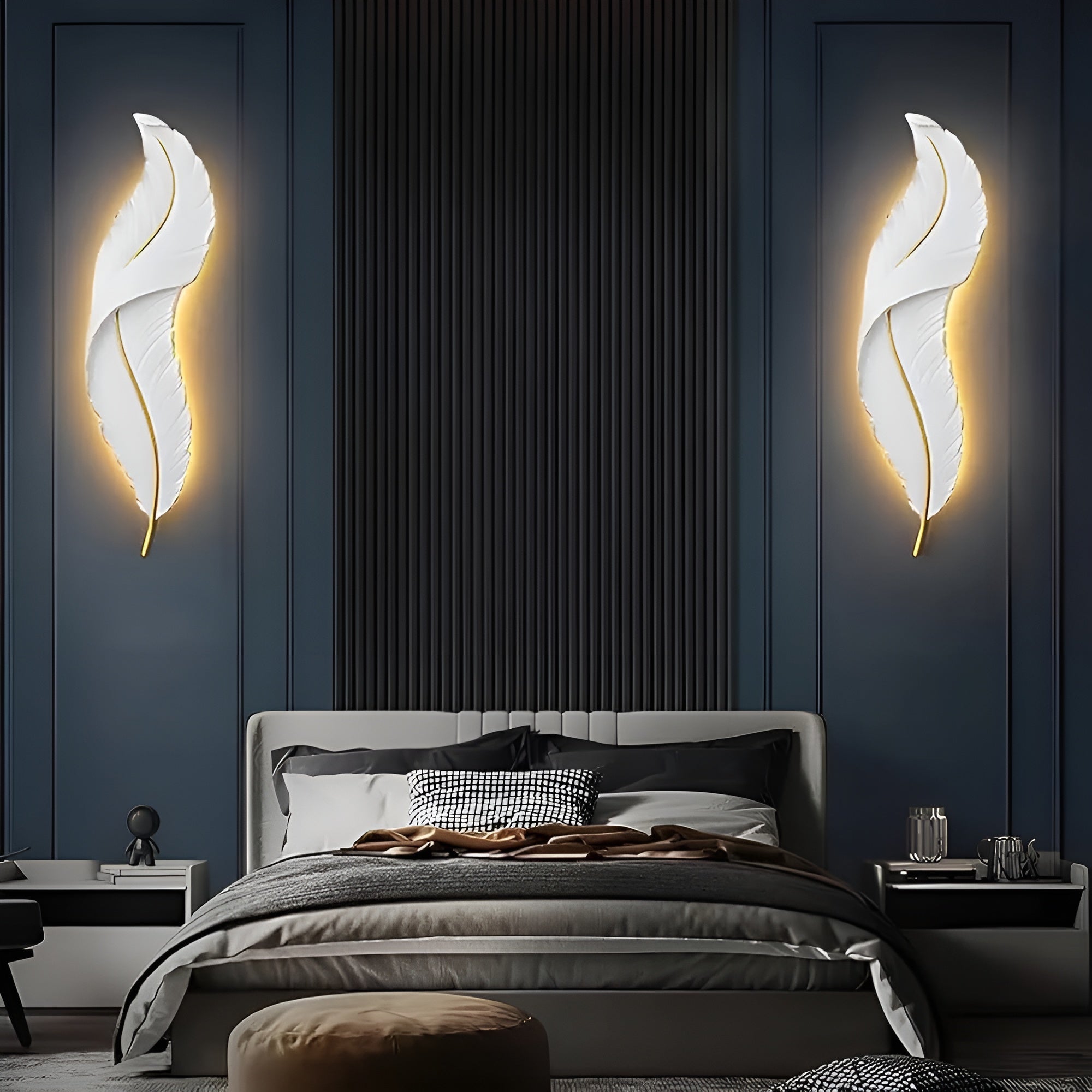 Decorative LED Leaf Indoor Wall Lamp