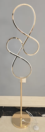 Modern Infinity LED Floor Lamp