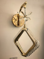 Luxury Crystal Diamond LED Wall Light