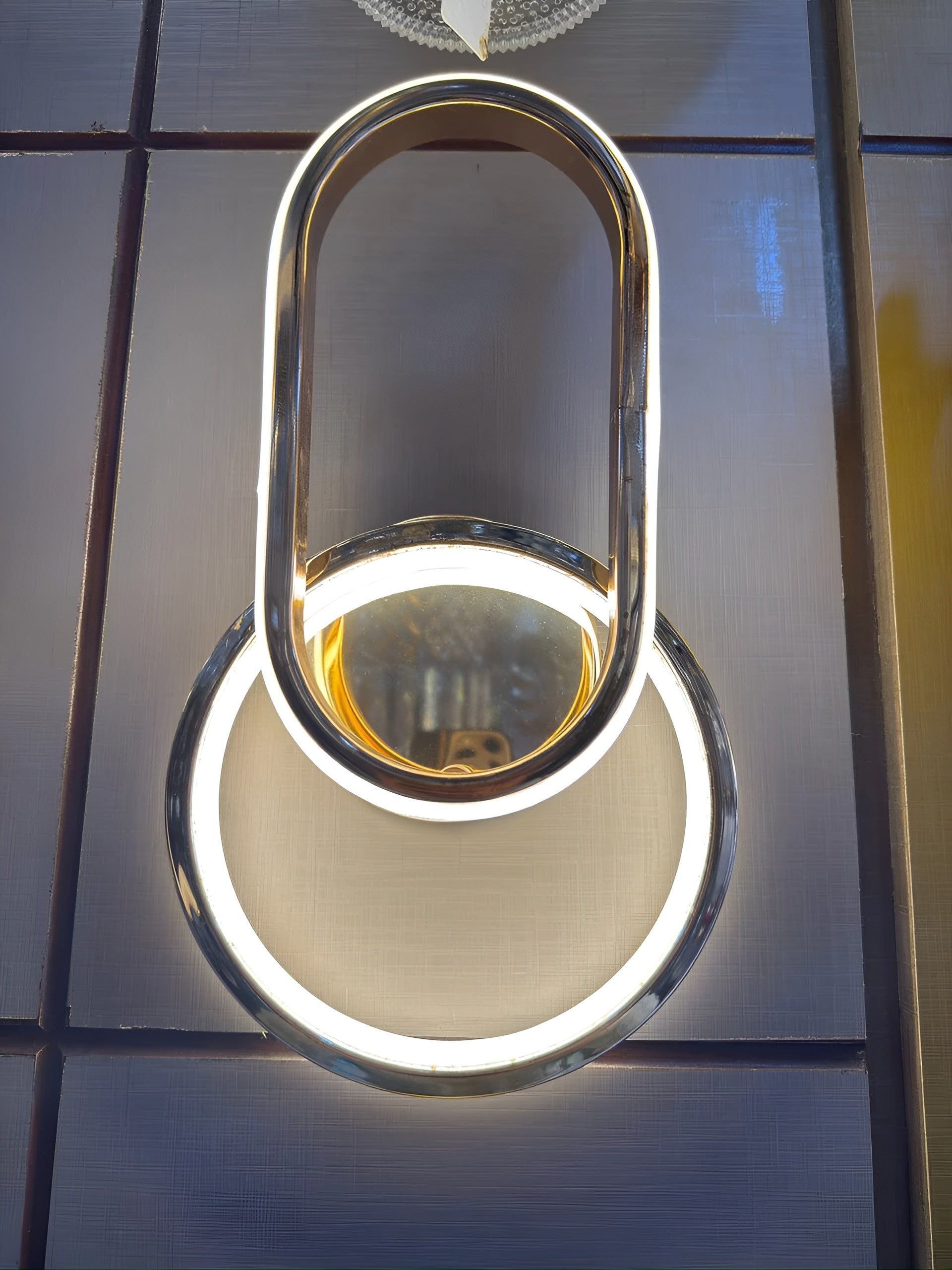 Modern Dual Ring LED Wall Light