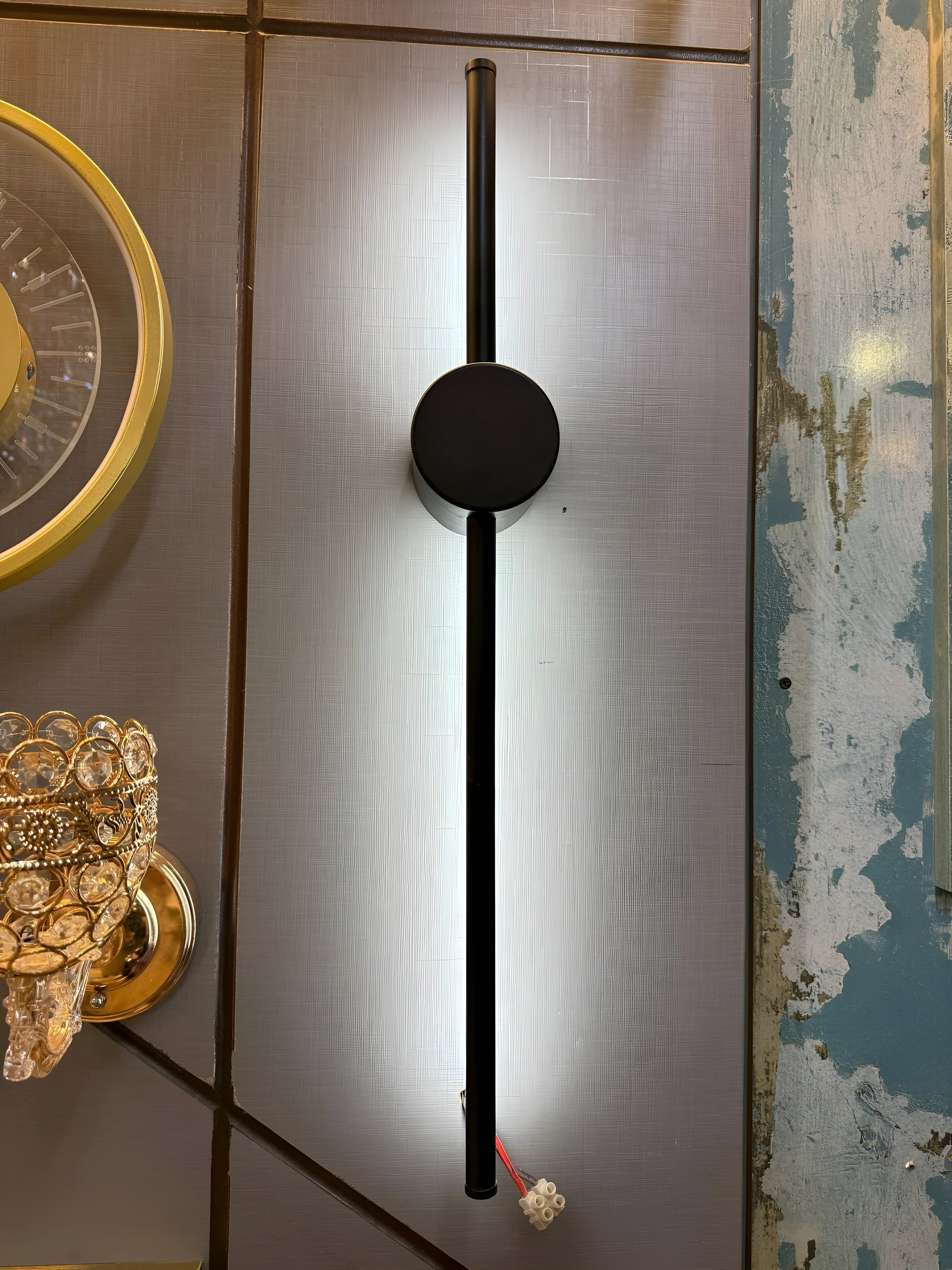 Modern Black LED Wall Sconce